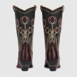 Gucci Women’s boot with embroidery - Image 2